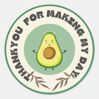 Redonda "¡Vamos a celebrar Avo! Pegatina Bash de Cumpleaño