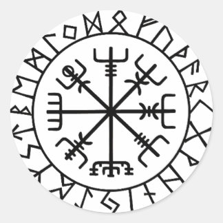 Redonda “Vegvisir”  pegatina coche