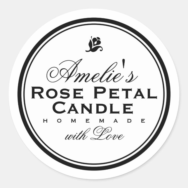 REDONDA VENTAJA MODERNA | PEGATINA PERSONALIZADO (Anverso)