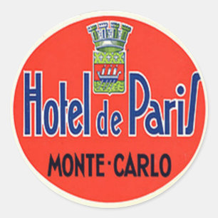 Redonda Vintage Hotel & Travel Pegatina