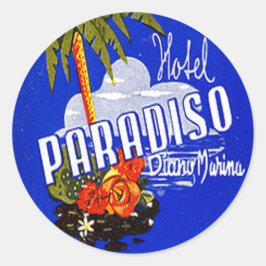 Redonda Vintage Hotel & Travel Pegatina