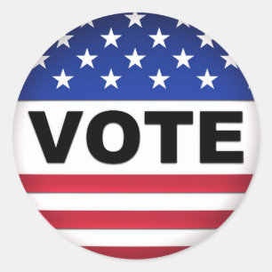 Redonda Votación - Pegatina
