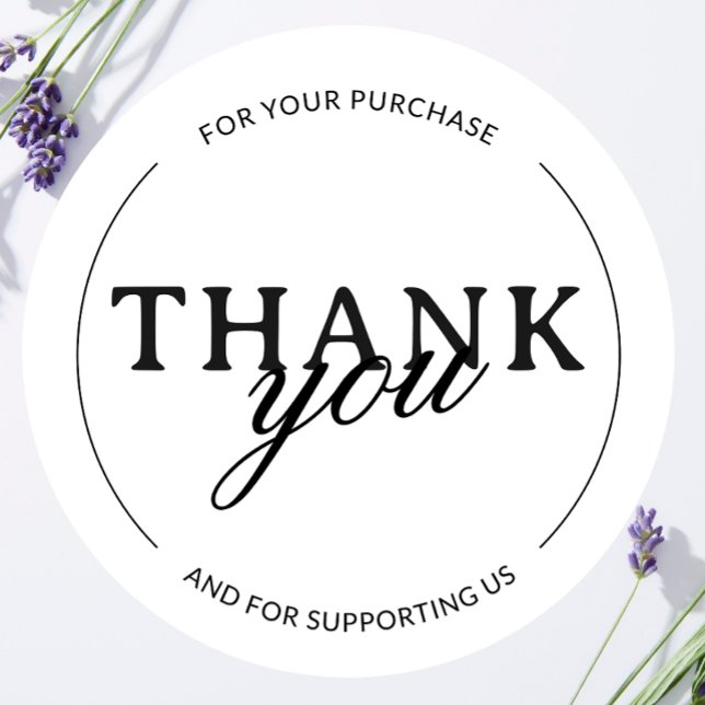 Redonda White Gracias a la pequeña empresa Pegatina Minima (Subido por el creador)