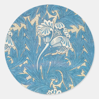 Redonda William Morris Tulip - Pegatina