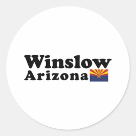 Redonda Winslow, Pegatina de Arizona