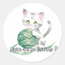 Yarn ah play pegatina