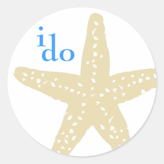 Redonda Yo hago Starfish Pegatina
