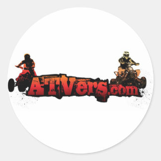 Redondear Pegatinas ATVers.com