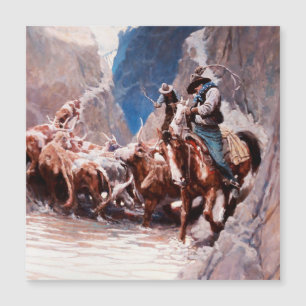 Redondeo del arte occidental por NC Wyeth