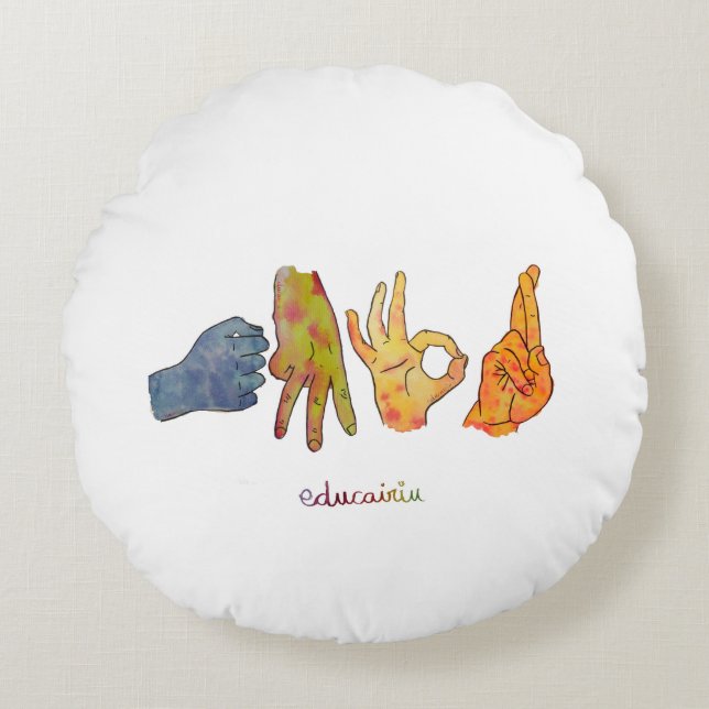 REDONDO COJÍN AMOR (Anverso)