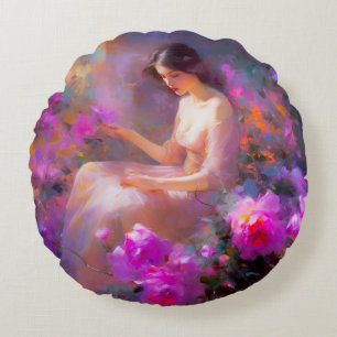 Redondo Cojín decorativo