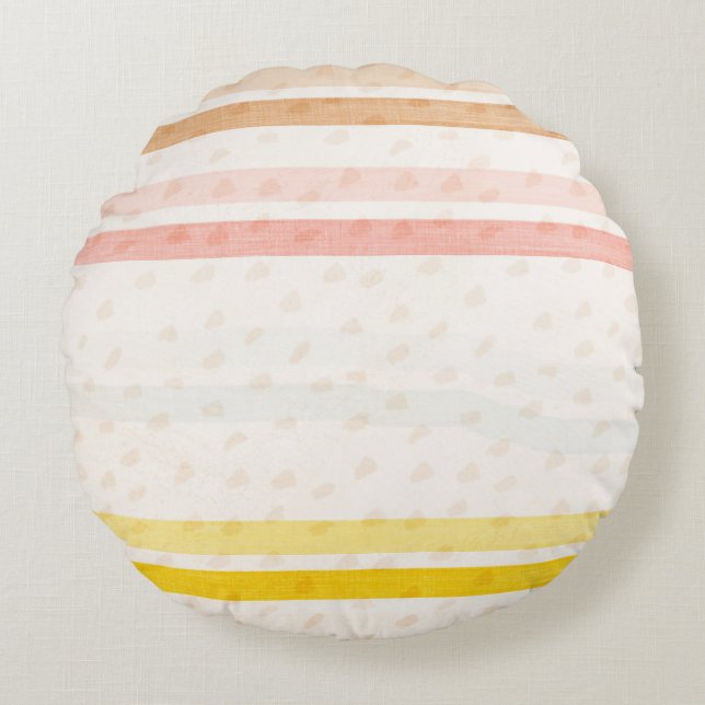 Redondo Cojín decorativo (Anverso)