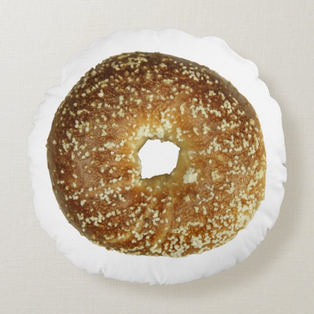 Redondo Cojín decorativo BAGEL 3 (Anverso)