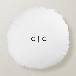 Redondo Cojín Decorativo, Cojín Decorativo de 16"