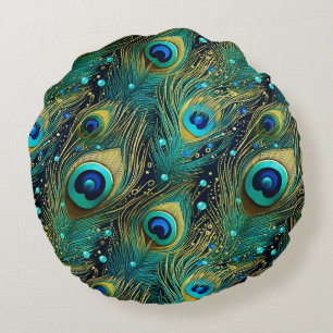 Redondo Cojín decorativo de pasión pasiva