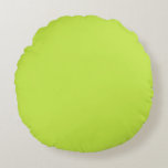 Redondo Cojín decorativo Lime Green Round (16")<br><div class="desc">Esto es para los amantes de la almohada. ¡Guay!</div>