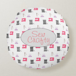 Redondo Cojín decorativo Sew Crafty