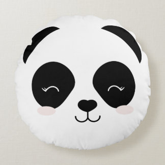 Redondo Cojín oso panda