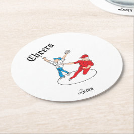 Redondo De Papel Posavasos :  Cheers 