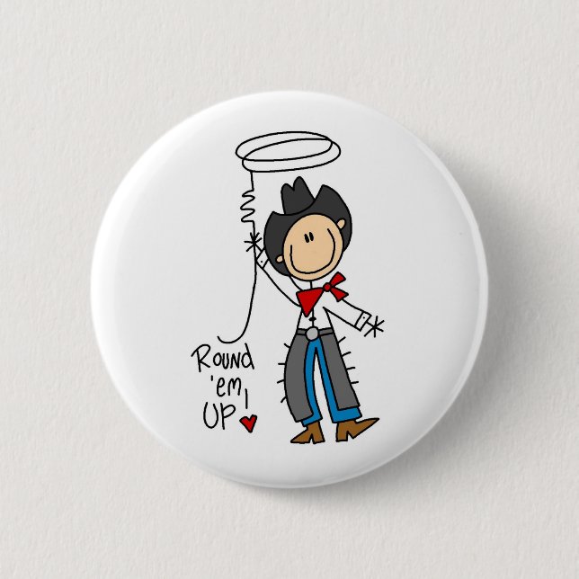 ¡Redondo ellos para arriba! Figura botón del (Anverso)