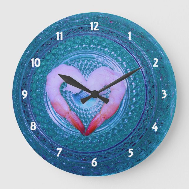 Redondo Grande Alguien diga Reloj de camarones (Anverso)