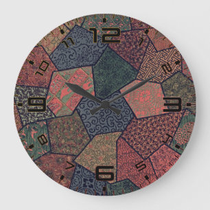 Redondo Grande Altura eterna: Reloj poligonal vintage