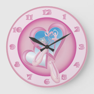 Redondo Grande Amor de la bailarina - reloj del ballet