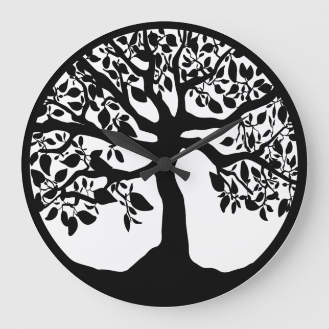 REDONDO GRANDE ÁRBOL DE RELOJ (Anverso)