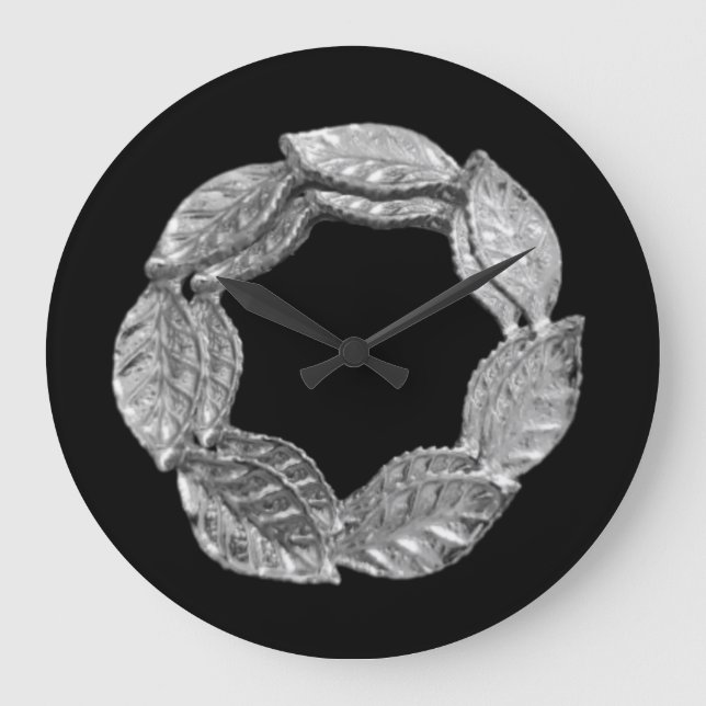 REDONDO GRANDE ARTE DE RELOJ Y DISEÑO (Anverso)