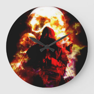 Redondo Grande Asistente metalizado 2 reloj
