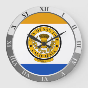 Redondo Grande Bandera de San José Gran Reloj