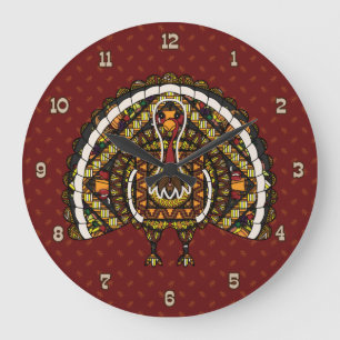 Redondo Grande Caer en el reloj de Turquía