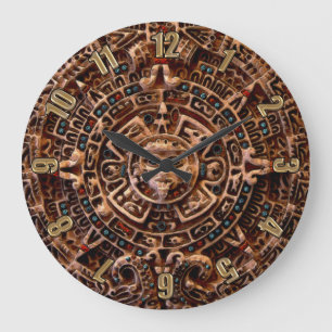 Redondo Grande Calendario Solar Maya Azteca Reloj de historia mex