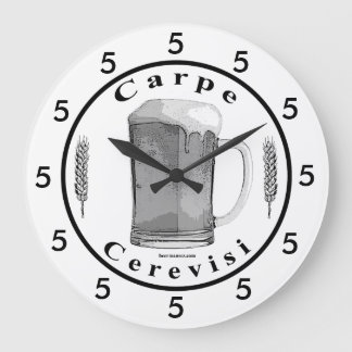 Redondo Grande Carpe Cerevisi Siempre 5 Reloj