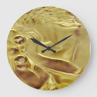 Redondo Grande CobaltMoonDesign, Lalique Design Gold, reloj de pa