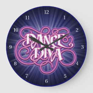 Redondo Grande Dance Diva Gran Reloj