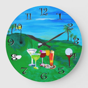 Redondo Grande diecinueveavo reloj del golf del agujero de mi