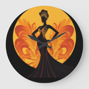 REDONDO GRANDE DIVINA FEMININA #4 RELOJ