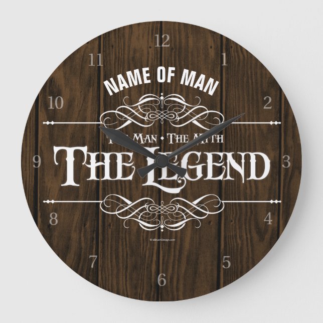 Redondo Grande El Hombre, El Mito, La Leyenda Gran Reloj (Anverso)