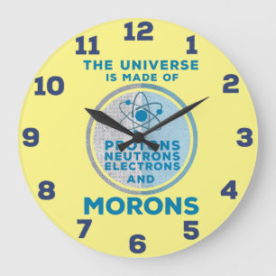 Redondo Grande El Universo está hecho de morones de reloj de par