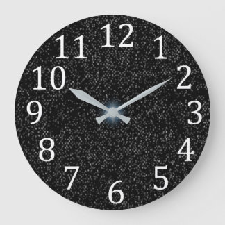 Redondo Grande Estrellas de plata especulan sobre el reloj de los