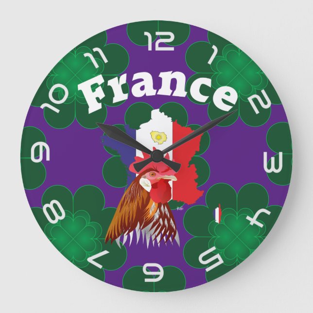 Redondo Grande Fankreich - France reloj (Anverso)
