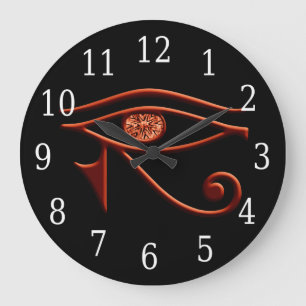 Redondo Grande Feroy Ojo Del Reloj Del Horus