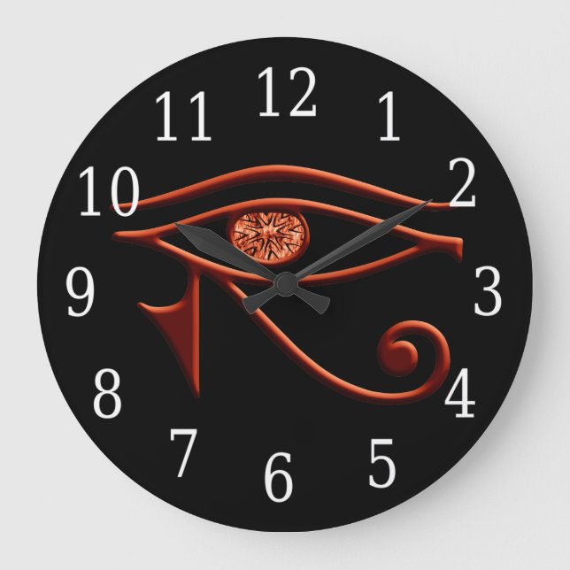 Redondo Grande Feroy Ojo Del Reloj Del Horus (Anverso)