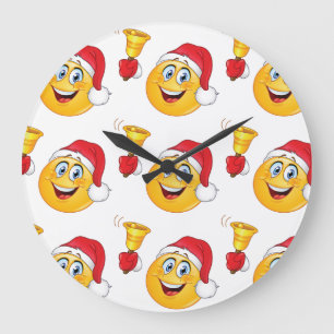 REDONDO GRANDE FERRRRY NAVIDADES CON EL RELOJ DE EMOJI SANTA