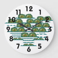 Gran reloj de croc