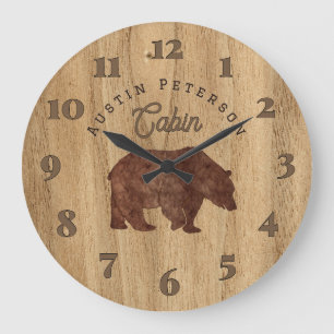 Redondo Grande Grizzly Bear Lodge Gran Reloj