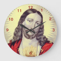 He aquí el reloj de Cristo