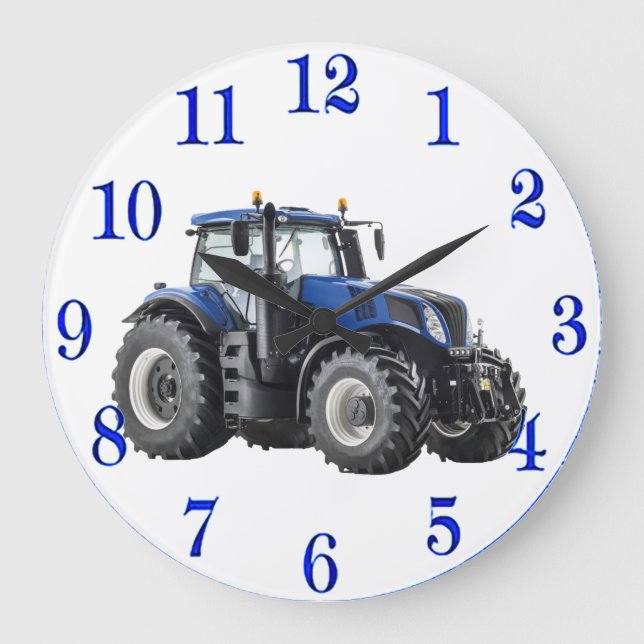 Redondo Grande Imagen del tractor para reloj (Anverso)