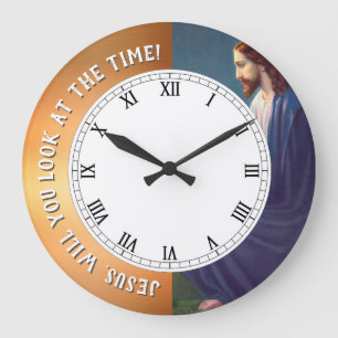 Redondo Grande Jesús te fijarás en el reloj gracioso del tiempo